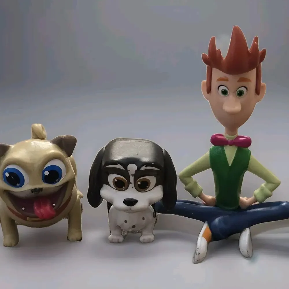 Disney‎ Jr Puppy Dog Pals Character Bob Sitting Figure 5